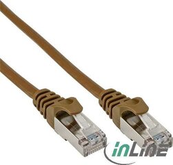 InLine 72550K, RJ45 CAT5e SF/UTP, 0,5 м цена и информация | Кабели и провода | pigu.lt