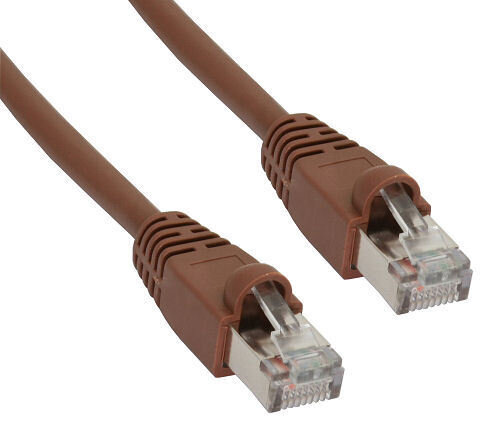 InLine 72550K, RJ45 CAT5e SF/UTP, 0.5 m kaina ir informacija | Kabeliai ir laidai | pigu.lt