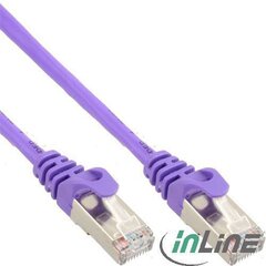 InLine 72550P, RJ45 CAT5e SF/UTP, 0,5 м цена и информация | Кабели и провода | pigu.lt