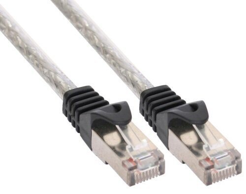 InLine, CAT5e SF/UTP RJ45, 1 m kaina ir informacija | Kabeliai ir laidai | pigu.lt