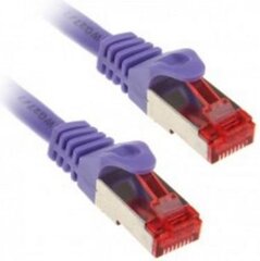 InLine 76450P, RJ45 CAT6 S/FTP, 50 cm kaina ir informacija | Kabeliai ir laidai | pigu.lt