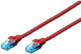 Digitus DK1512010/R, RJ45, 1 м цена и информация | Кабели и провода | pigu.lt