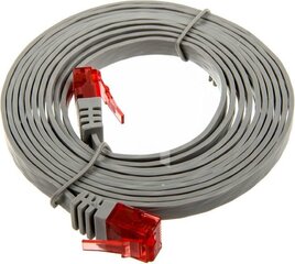 InLine 3m - kabel sieciowy U/UTP - 1000 Mbit - Cat.6 - RJ45 - szary (71603) цена и информация | Кабели и провода | pigu.lt