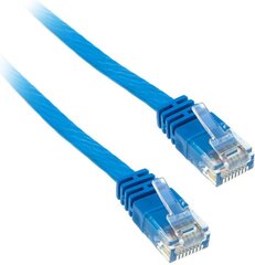 InLine 3m kabel sieciowy U/UTP 1000 Mbit Cat.6 RJ45 niebieski (71603B) kaina ir informacija | Kabeliai ir laidai | pigu.lt