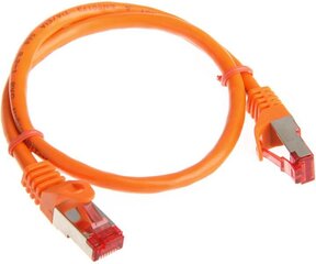 InLine 76450O, RJ45 CAT6 S/FTP, 50 cm kaina ir informacija | Kabeliai ir laidai | pigu.lt