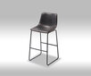 2-jų baro kėdžių komplektas FurnHouse Indiana, juodas цена и информация | Virtuvės ir valgomojo kėdės | pigu.lt