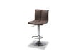 2-jų baro kėdžių komplektas FurnHouse Coco, tamsiai rudas kaina ir informacija | Virtuvės ir valgomojo kėdės | pigu.lt