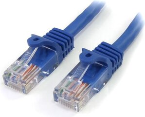 Жесткий сетевой кабель UTP кат. 6 Startech 45PAT2MBL цена и информация | Кабели и провода | pigu.lt