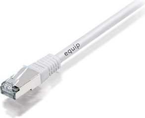 Equip Patchcord, S/FTP, Cat6A, PIMF, HF, 0.5m, biały (605617) kaina ir informacija | Kabeliai ir laidai | pigu.lt