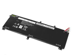 Green Cell Laptop Battery 245RR T0TRM TOTRM do Dell XPS 15 9530, Dell Precision M3800 kaina ir informacija | Akumuliatoriai nešiojamiems kompiuteriams | pigu.lt