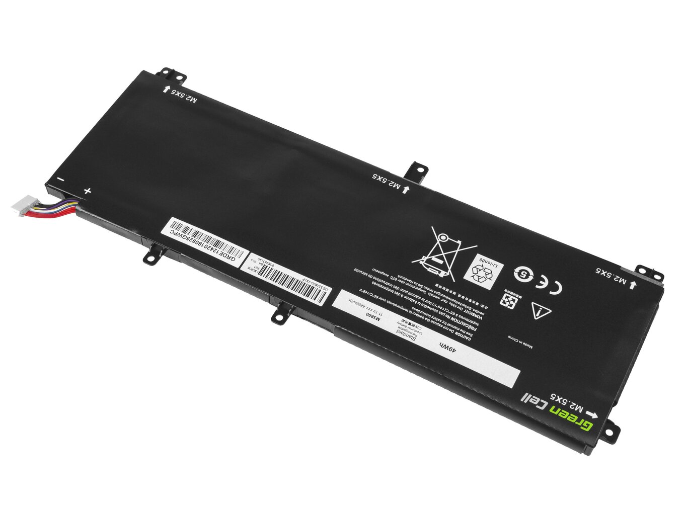 Green Cell Laptop Battery 245RR T0TRM TOTRM do Dell XPS 15 9530, Dell Precision M3800 kaina ir informacija | Akumuliatoriai nešiojamiems kompiuteriams | pigu.lt