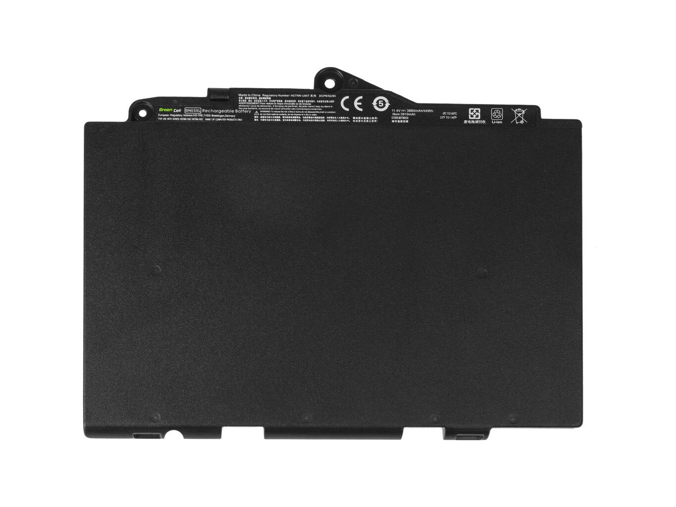 Green Cell Laptop Battery SN03XL HP EliteBook 725 G3 820 G3 kaina ir informacija | Akumuliatoriai nešiojamiems kompiuteriams | pigu.lt