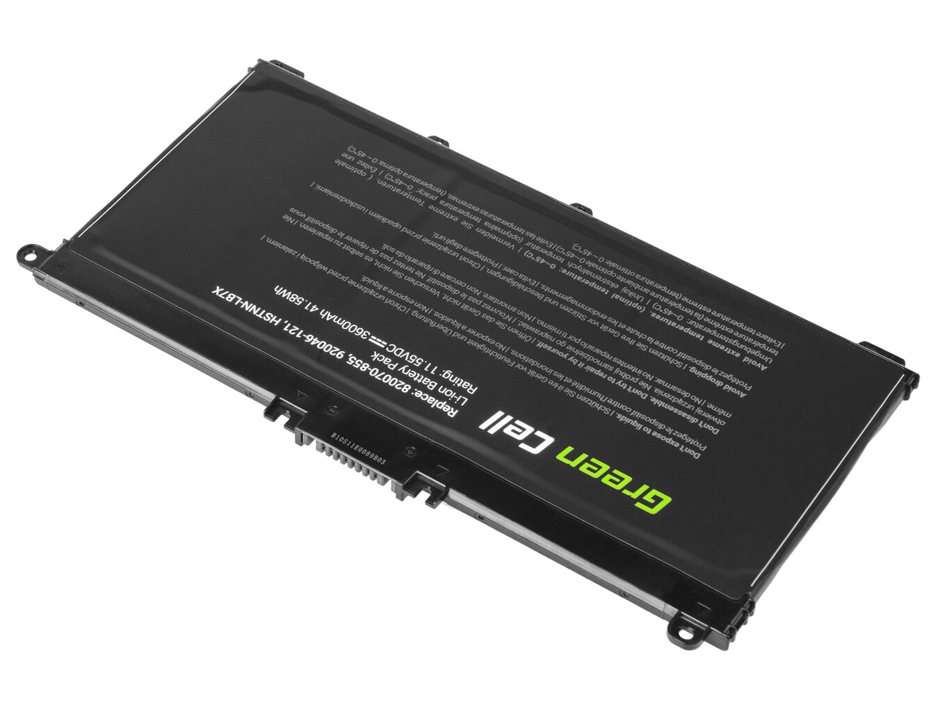 Green Cell Laptop Battery TF03XL HSTNN-LB7X 920046-421 920070-855 HP 14-BP Pavilion 14-BF 14-BK 15-CC 15-CD 15-CK 17-AR kaina ir informacija | Akumuliatoriai nešiojamiems kompiuteriams | pigu.lt