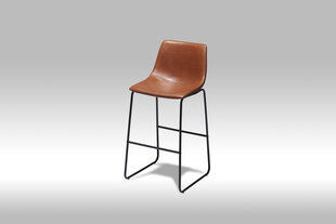 2-jų baro kėdžių komplektas FurnHouse Indiana, rudas kaina ir informacija | Virtuvės ir valgomojo kėdės | pigu.lt