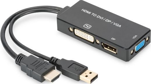 Assmann AK-330403-002-S цена и информация | Adapteriai, USB šakotuvai | pigu.lt