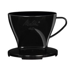 Melitta - Черная капельница для кофе 1x2 цена и информация | Аксессуары для кофейных аппаратов | pigu.lt