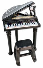 Pastatomas 31 klavišų elektroninis pianinas su mikrofonu Bontempi, 10 3000 цена и информация | Развивающие игрушки | pigu.lt