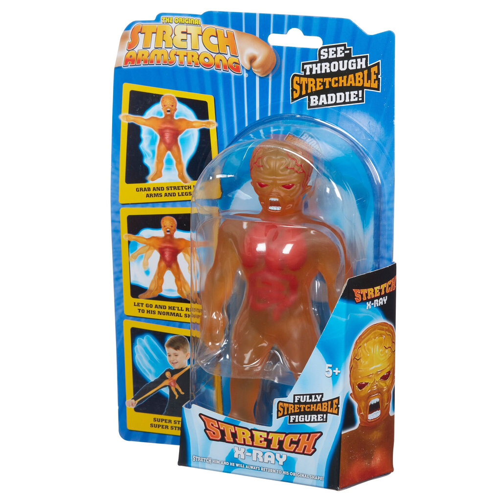 Išsitempiantis ateivis Stretch Armstrong X Ray, 18 cm цена и информация | Žaislai berniukams | pigu.lt