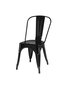 4-ių kėdžių komplektas FurnHouse Korona, juodas kaina ir informacija | Virtuvės ir valgomojo kėdės | pigu.lt