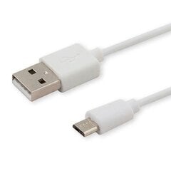 Savio CL-124, USB-A/Micro USB, 2 m kaina ir informacija | Kabeliai ir laidai | pigu.lt