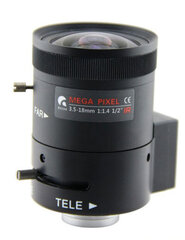 Lens HD 1/2" 3.5-18mm 03518DC цена и информация | Объективы | pigu.lt