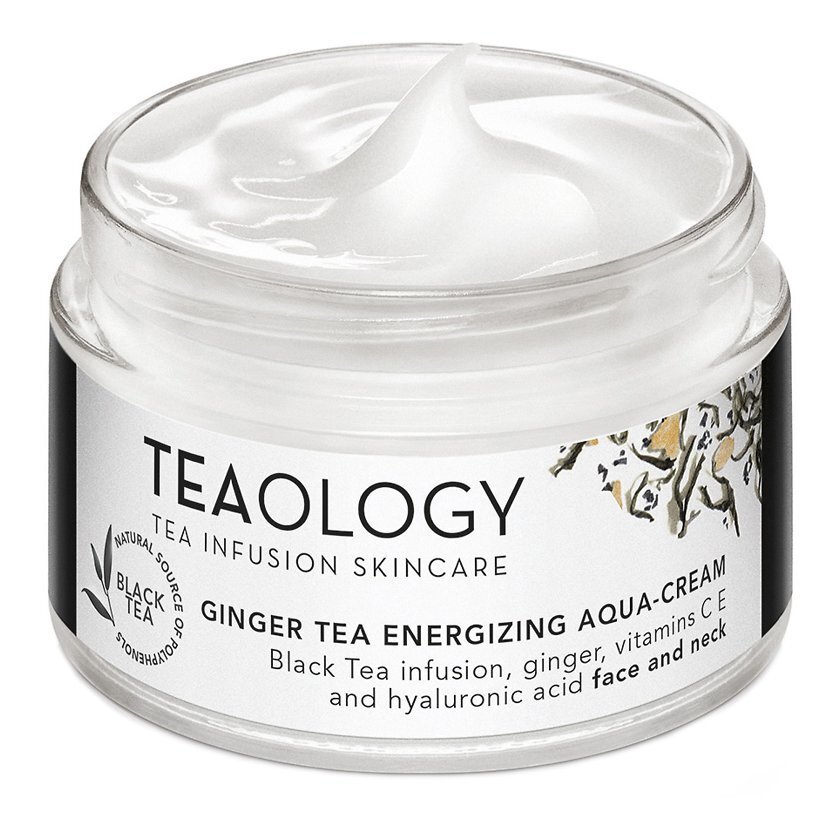 Drėkinamasis veido kremas Teaology Ginger Tea Energizing Aqua-Cream 50 ml kaina ir informacija | Veido kremai | pigu.lt