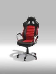 Žaidimų kėdė FurnHouse Speedy 2, juoda/raudona kaina ir informacija | Biuro kėdės | pigu.lt