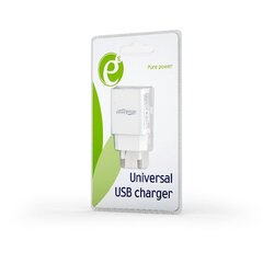 EnerGenie Universal USB charger EG-UC2A- цена и информация | Зарядные устройства для телефонов | pigu.lt