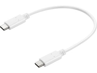 Sandberg 136-30 USB-C to USB-C Charge cable 0.2m kaina ir informacija | Kabeliai ir laidai | pigu.lt