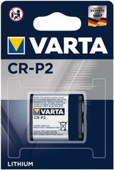 Elementas Varta Lithium CR-P2, 6V kaina ir informacija | Elementai | pigu.lt