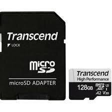 Transcend TS128GUSD330S, 128 GB цена и информация | Atminties kortelės telefonams | pigu.lt