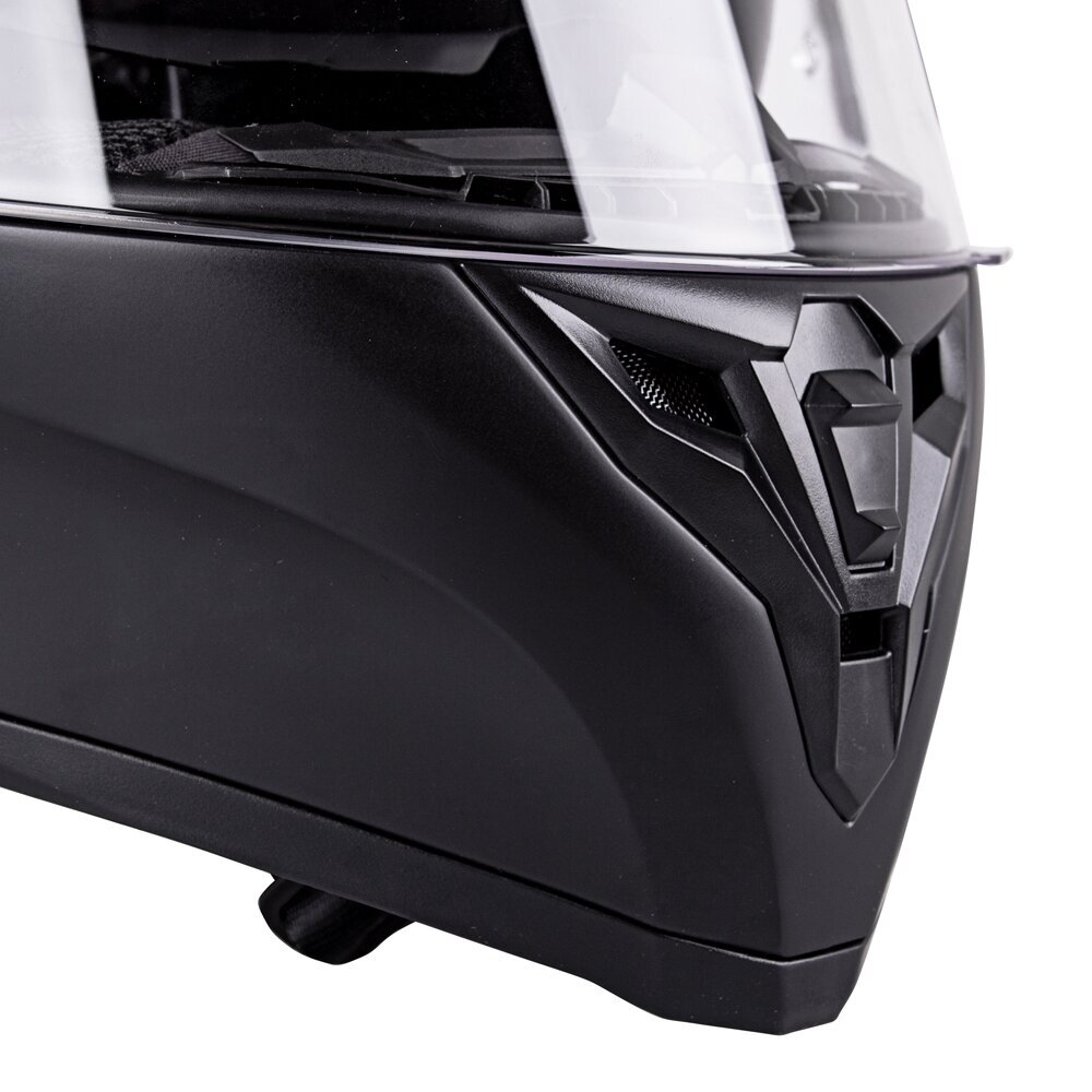 Integral moto šalmas W-TEC V128 Solid juodas matinis kaina ir informacija | Moto šalmai | pigu.lt