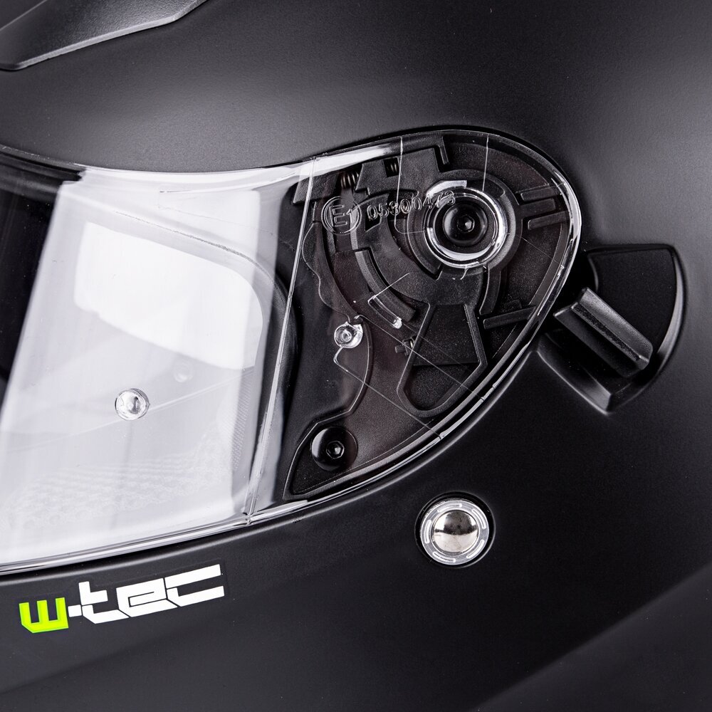 Integral moto šalmas W-TEC V128 Solid juodas matinis kaina ir informacija | Moto šalmai | pigu.lt