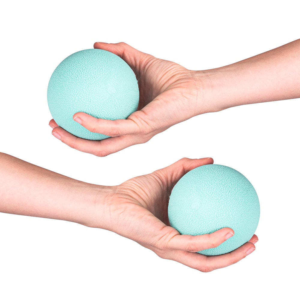 Masažo kamuoliukas Insportline Thera, 9cm, 2vnt. kaina ir informacija | Masažo reikmenys | pigu.lt