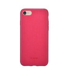 Devia Jelly England Silicone Back Case Apple iPhone 7 Plus / 8 Plus Pink (Mocco Blister) kaina ir informacija | Telefono dėklai | pigu.lt