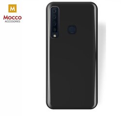 Mocco Jelly Back Case Silicone Case for Samsung A920 Galaxy A9 (2018) Black kaina ir informacija | Telefono dėklai | pigu.lt
