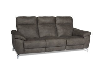 Sofa FurnHouse Selesta 3, gobelenas, ruda цена и информация | Диваны | pigu.lt