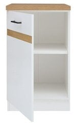 Кухонный шкаф Junona Line D1D/50/82, белый/цвет дуба цена и информация | Кухонные шкафчики | pigu.lt