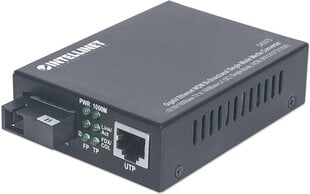Двунаправленный медиаконвертер Intellinet WDM Gigabit, одномодовый, 100/1000 BASE-T RJ45/1000BASE-SX SM SC цена и информация | Точки беспроводного доступа (Access Point) | pigu.lt