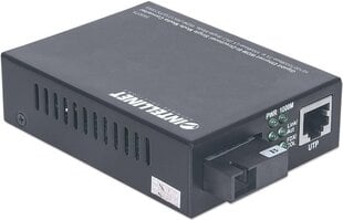 Двунаправленный медиаконвертер Intellinet WDM Gigabit, одномодовый, 100/1000 BASE-T RJ45/1000BASE-SX SM SC цена и информация | Точки беспроводного доступа (Access Point) | pigu.lt