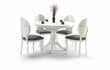 Stalas Halmar William, baltas цена и информация | Virtuvės ir valgomojo stalai, staliukai | pigu.lt