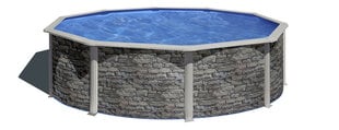 Apvalus karkasinis baseinas Gre Cerdeña su smėlio filtru, Ø460x120 cm kaina ir informacija | Gre Lauko baseinai | pigu.lt