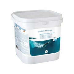 Baseino vandens priežiūros priemonė Gre Actions chlorine, tabletės po 200 g, 5 kg kaina ir informacija | Baseinų priežiūros priemonės | pigu.lt