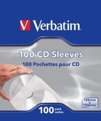 CD/DVD диск Verbatim 100 шт цена и информация | Виниловые пластинки, CD, DVD | pigu.lt