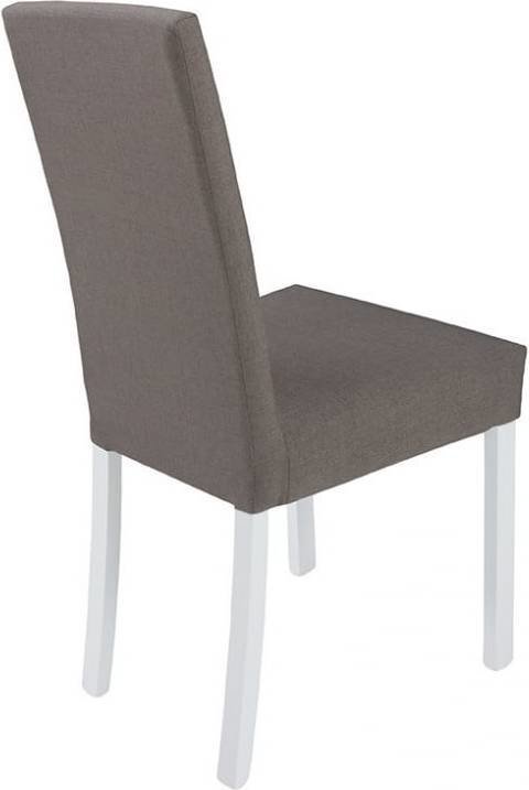 2-jų kėdžių komplektas VKRM 2, rudas/baltas kaina ir informacija | Virtuvės ir valgomojo kėdės | pigu.lt