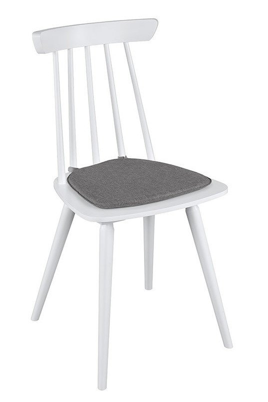 2-jų kėdžių komplektas Modern, baltas kaina ir informacija | Virtuvės ir valgomojo kėdės | pigu.lt