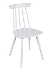 2-jų kėdžių komplektas Modern, baltas kaina ir informacija | Virtuvės ir valgomojo kėdės | pigu.lt