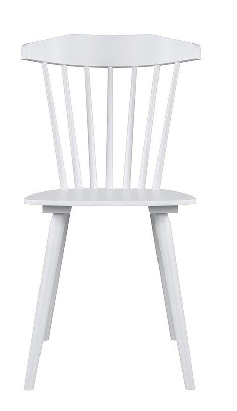 2-jų kėdžių komplektas Prowans, baltas kaina ir informacija | Virtuvės ir valgomojo kėdės | pigu.lt