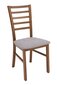 2-jų kėdžių komplektas Marynarz-2, rudas/pilkas