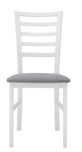 2-jų kėdžių komplektas Marynarz-2, pilkas/baltas kaina